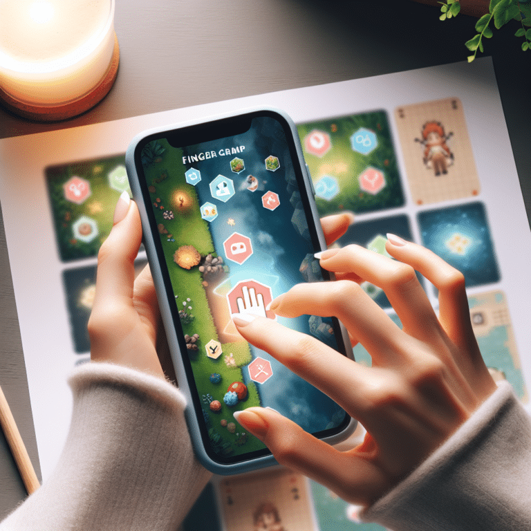 Prevent Finger Cramps During Mobile Games