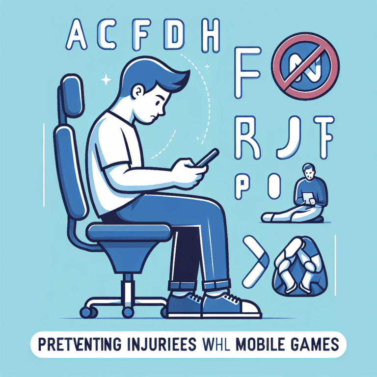 Prevent Injury While Mobile Gaming