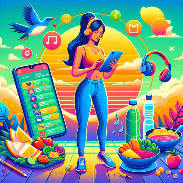 Mobile Gamer Daily Routine for Health