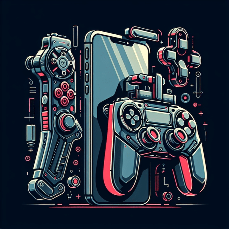  "Clip-On Triggers and Grips for Mobile Games