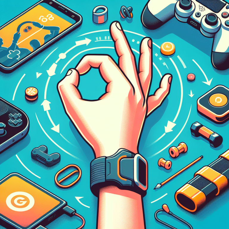 Mobile Gaming Hand Exercises