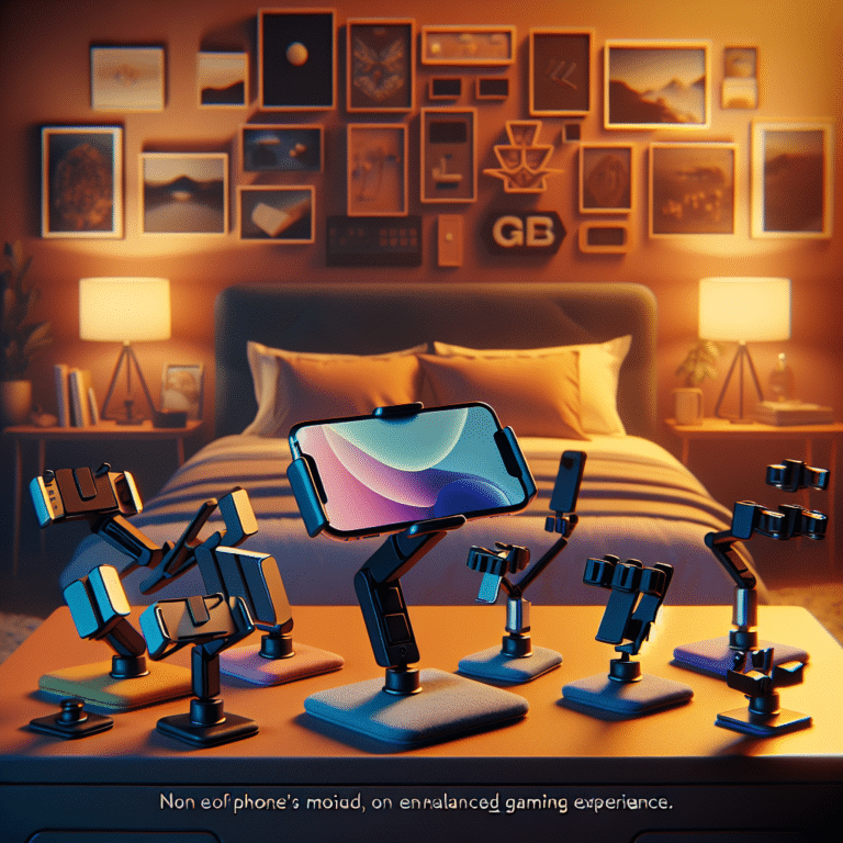  "Phone Holders for Bed Gaming