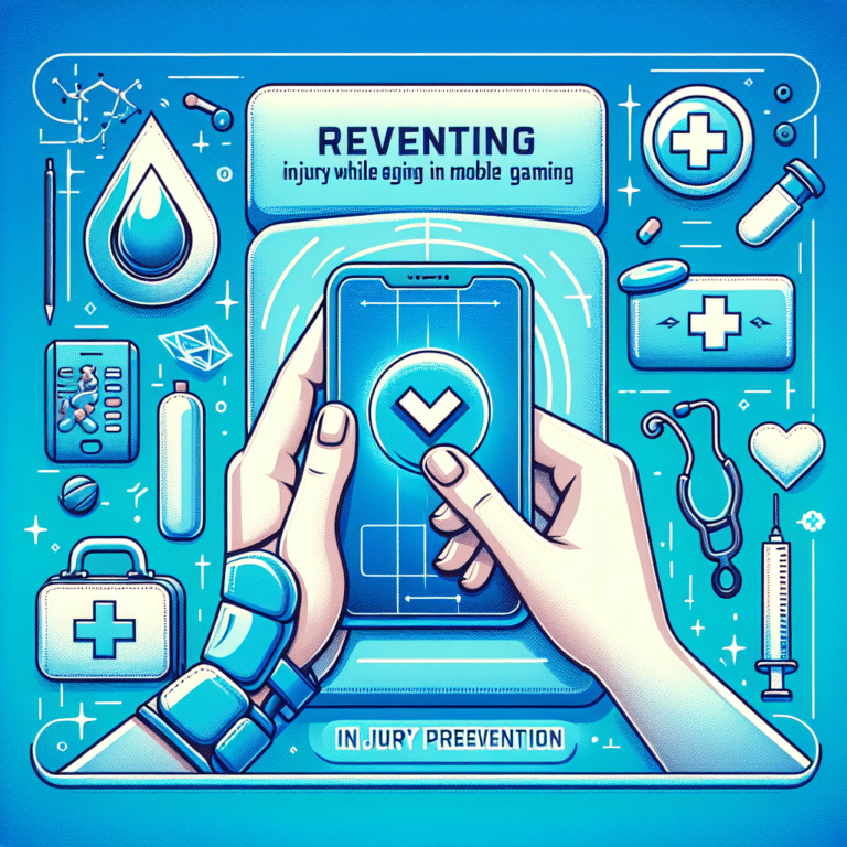 Prevent injury while mobile gaming