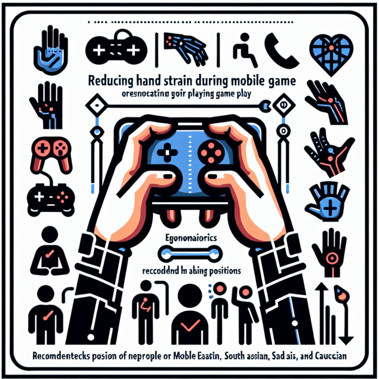 Reduce Hand Strain during Mobile Games