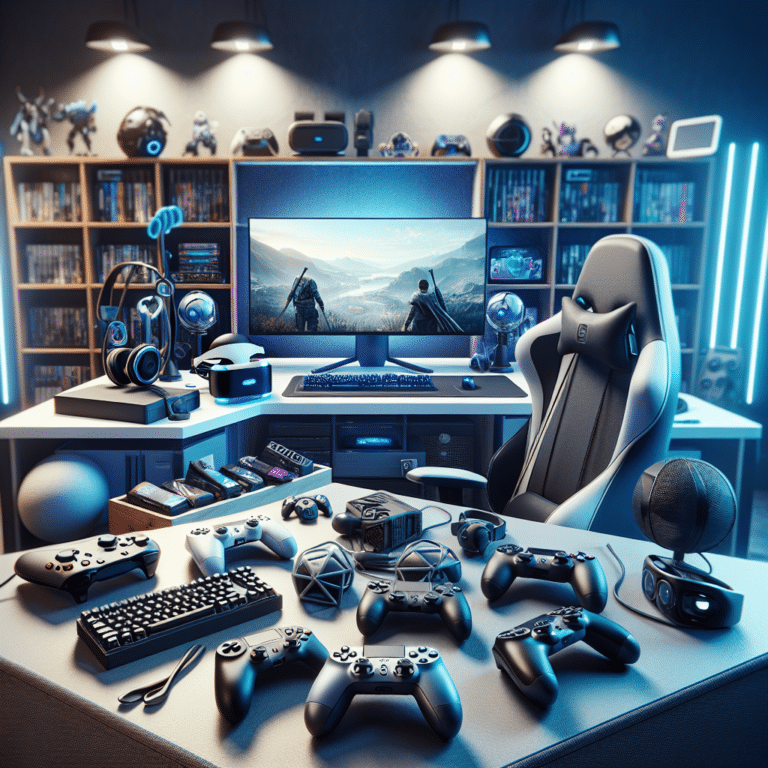 How to organize gaming accessories