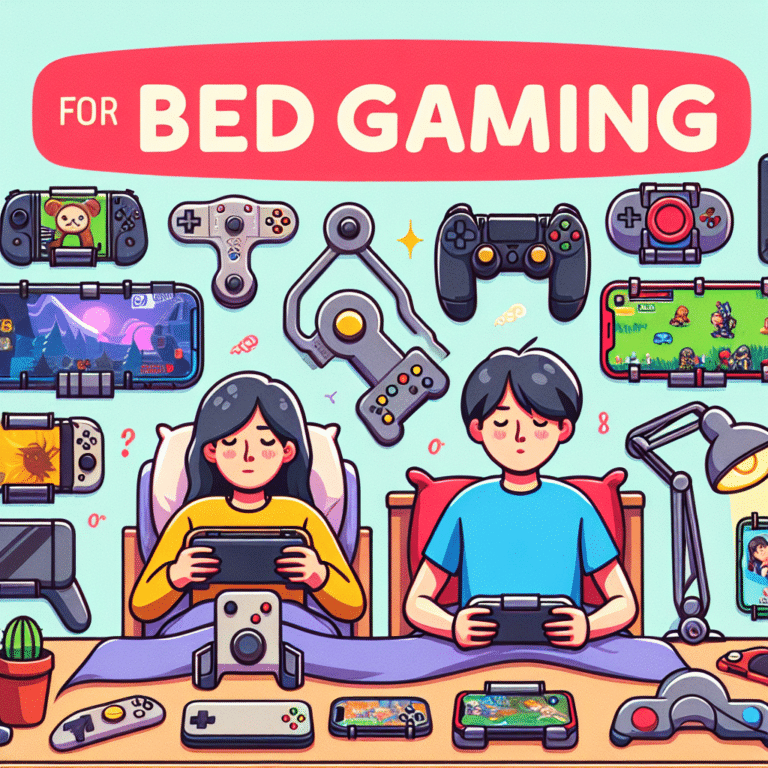  "Phone Holders for Bed Gaming