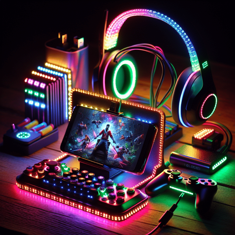 LED Lights for Mobile Gaming Setup