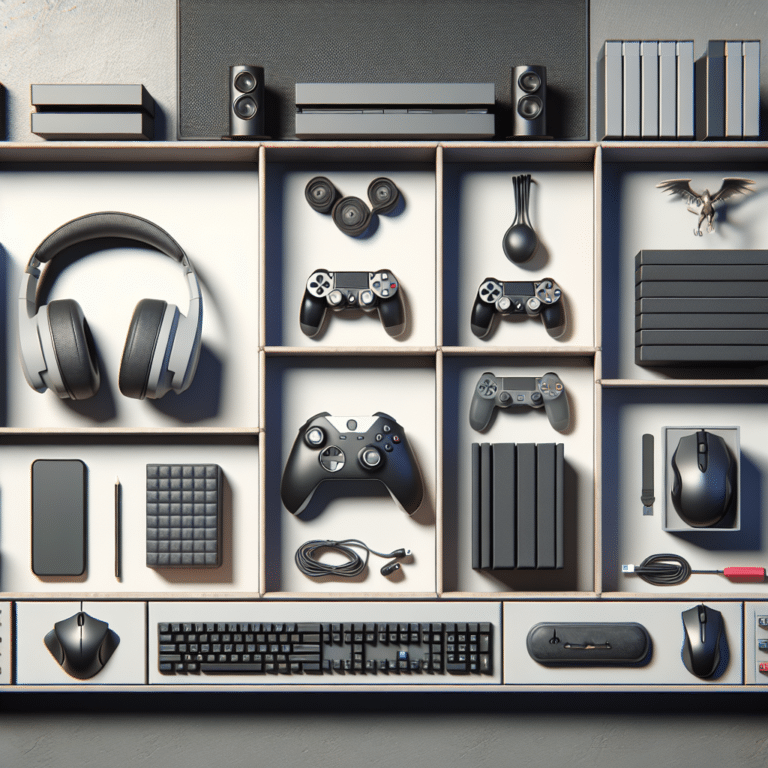 How to organize gaming accessories