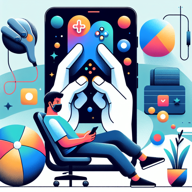 Reduce Hand Strain during Mobile Games