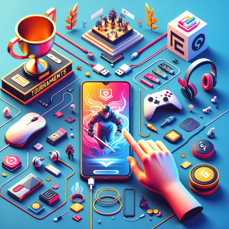 Mobile gaming guide for tournaments