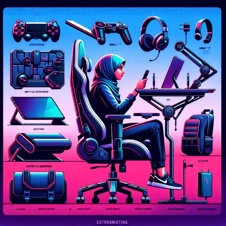 Ergonomic Mobile Gaming Setup Ideas